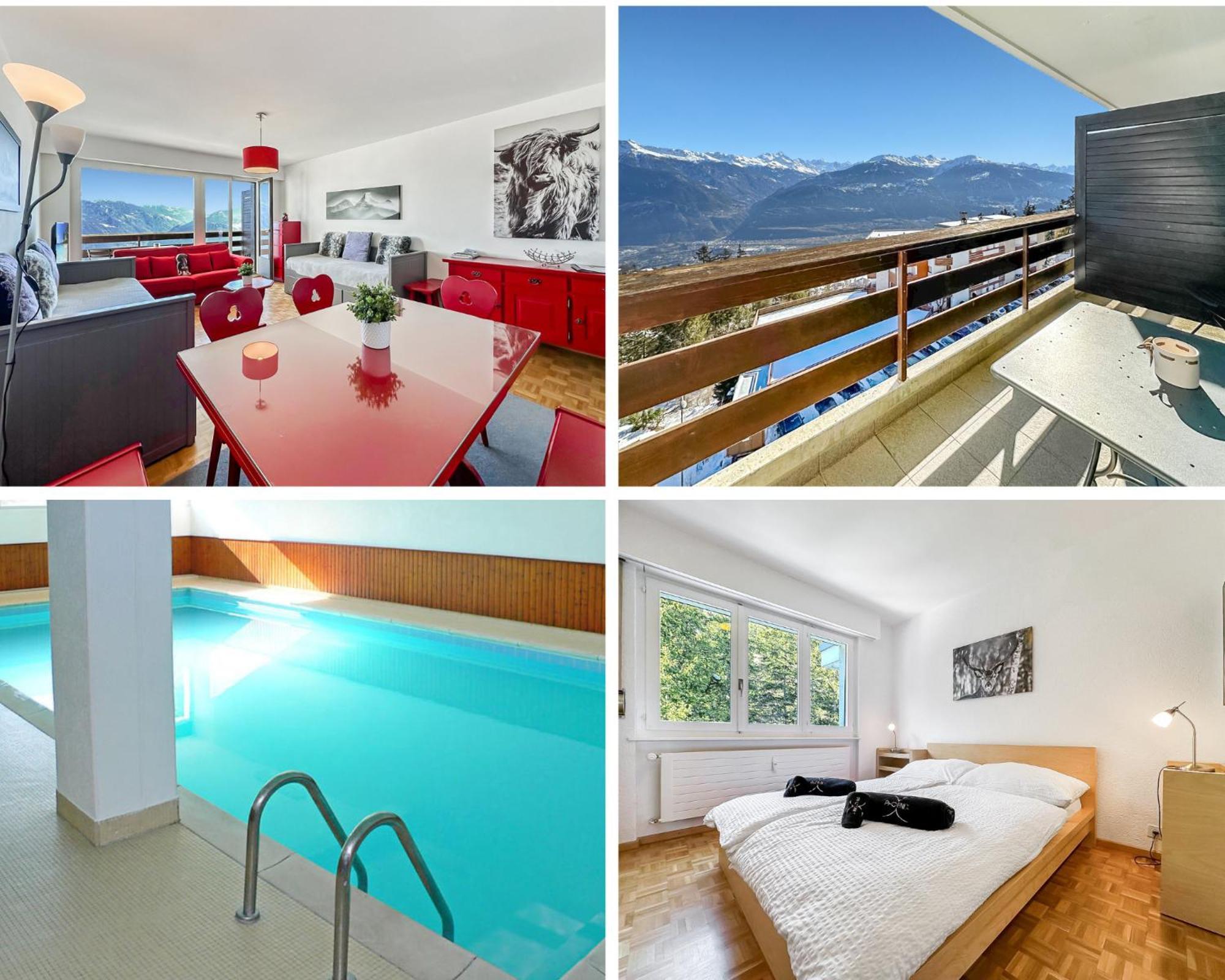 Mon Pied à Terre à Crans-Montana Apartamento Exterior foto